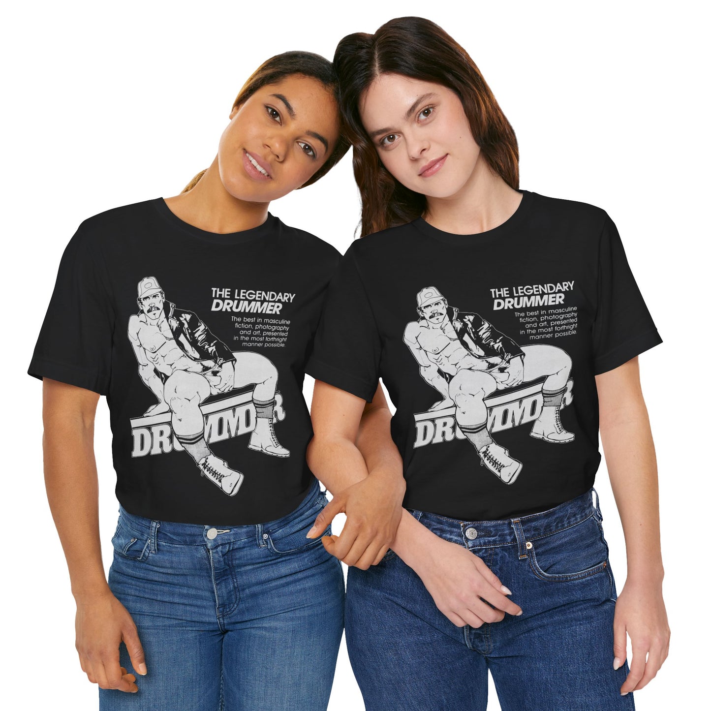 Drummer Magazine (Early 80's Replica Promo Tee)