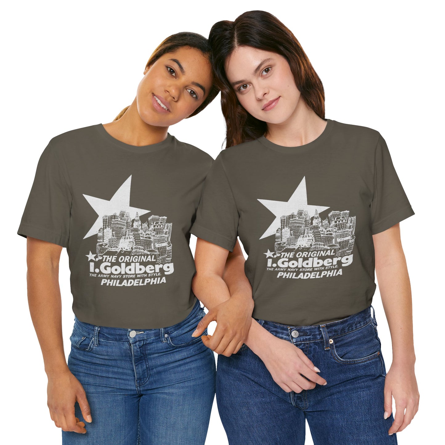 I. Goldberg (Replica 70's Promo Tee/Philadelphia Army & Navy Surplus Store/1919-2019)