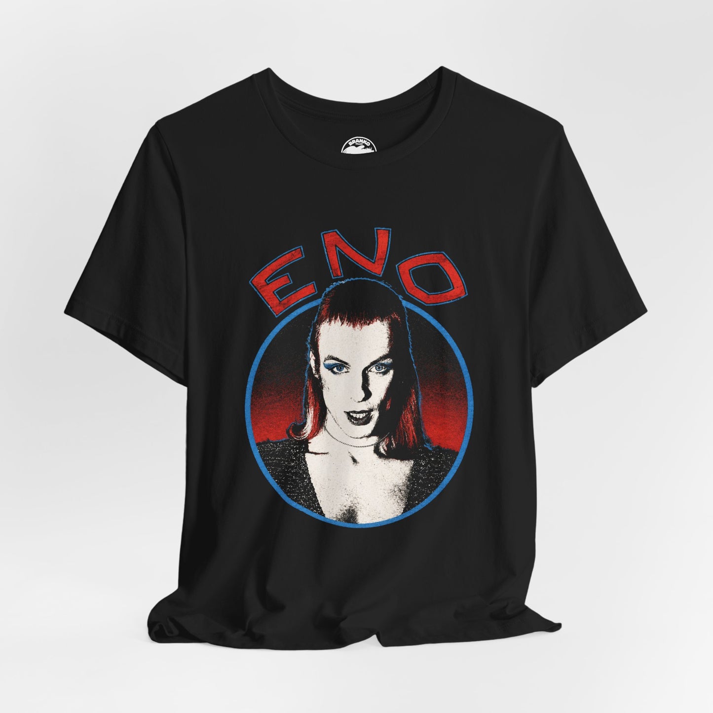 Eno (Early 70's Style Graphic Tee/Here Come the Warm Jets/Brian Eno shirt)