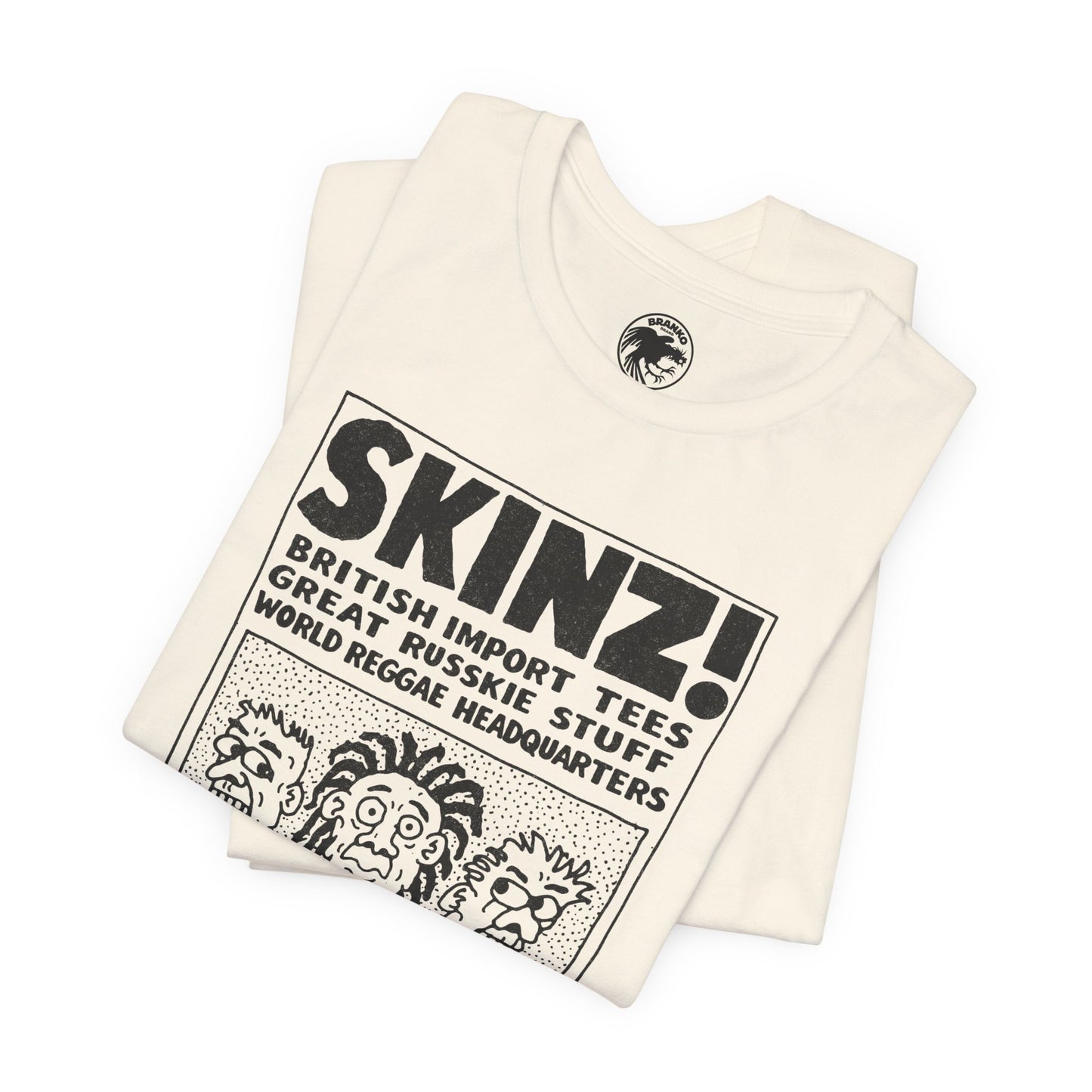 SKINZ! (South Street Philadelphia Counter Culture Shop/Replica Promo Shirt/Skinz South Street)