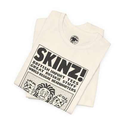SKINZ! (South Street Philadelphia Counter Culture Shop/Replica Promo Shirt/Skinz South Street)
