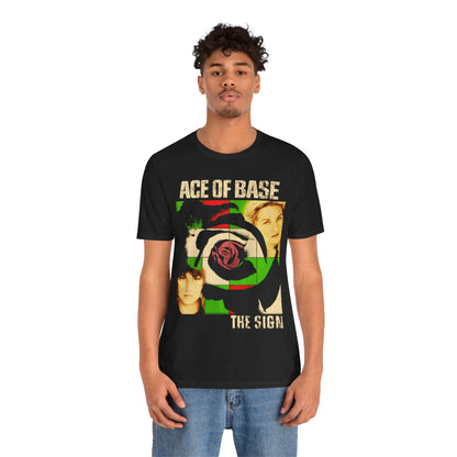 Ace of Base (Replica "The Sign” Promo T-Shirt/Ace of Base Shirt)