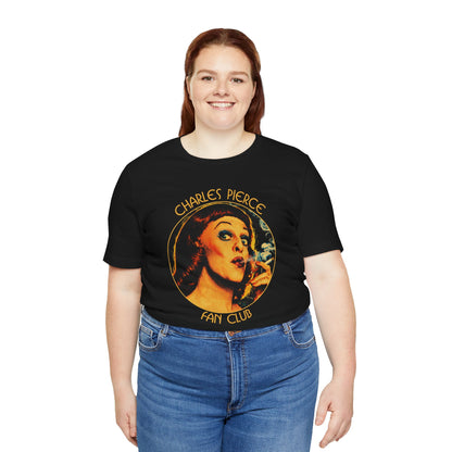 Charles Pierce Fan Club (Graphic with Vintage Print Effect)