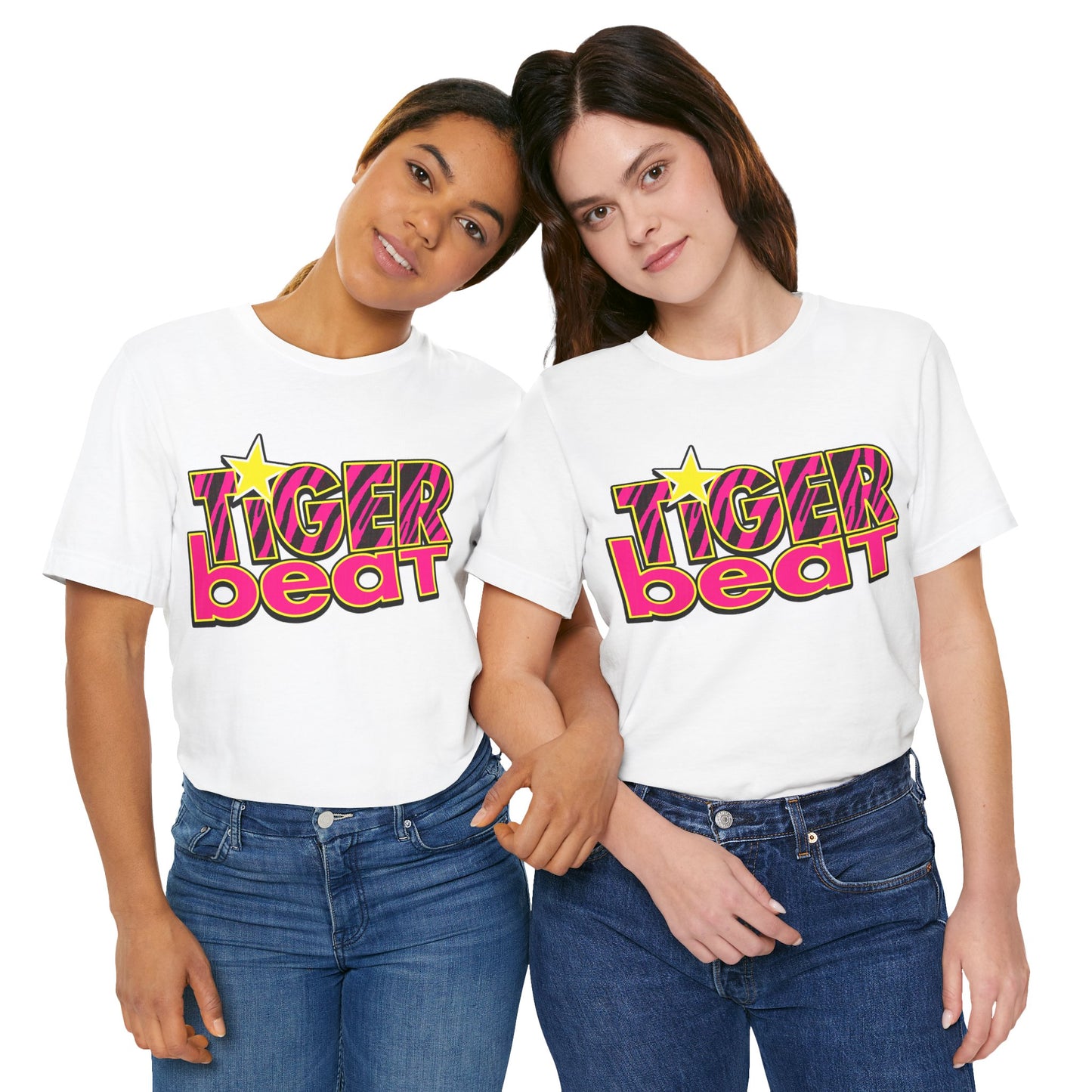 Tiger Beat (Replica Promo Shirt/80's and 90's Oversized Logo)