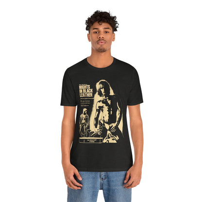 Nights in Black Leather (1973 Gay Adult Film/Gay Leather Shirt)