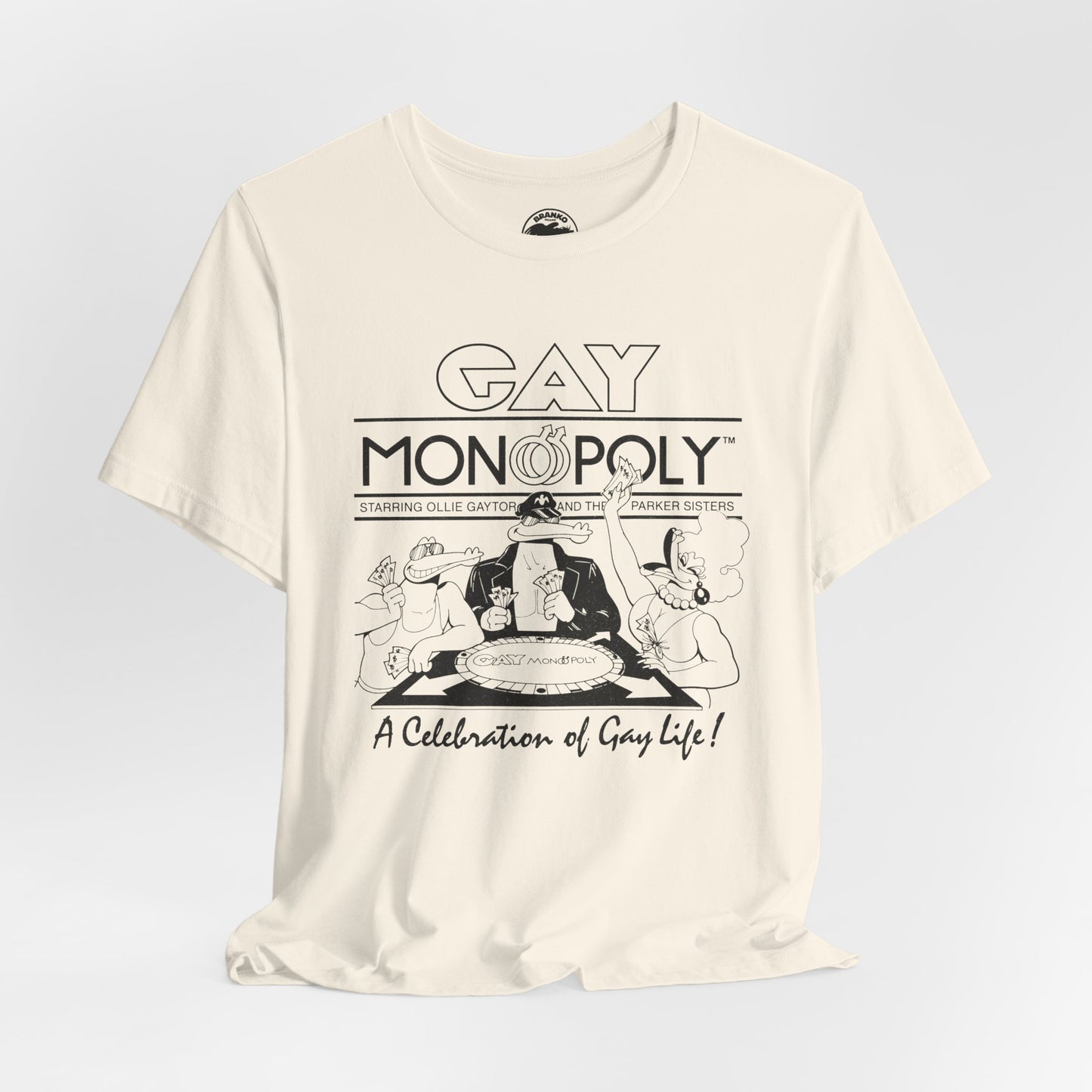 Gay Monopoly (Replica Promo Shirt/1983)