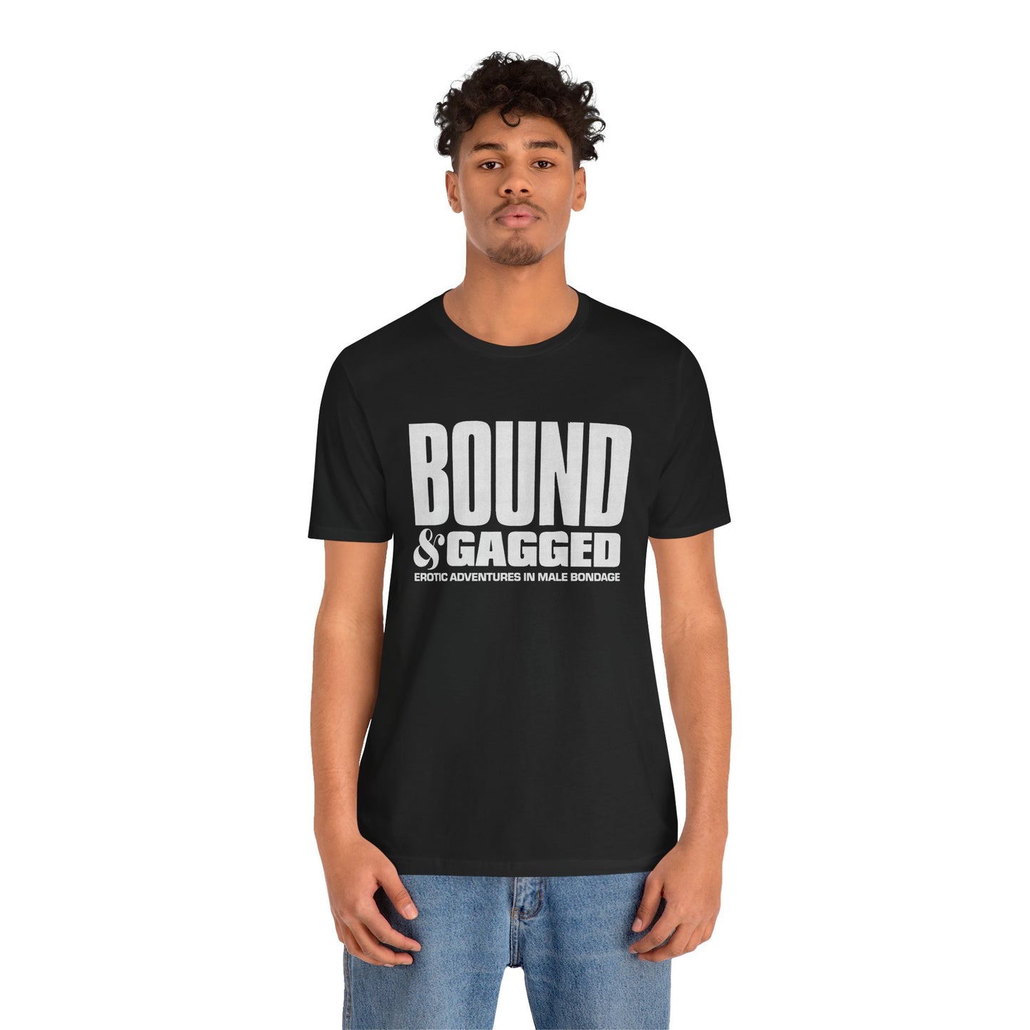 Bound & Gagged (Replica Promo T-Shirt/Male Bondage Magazine)