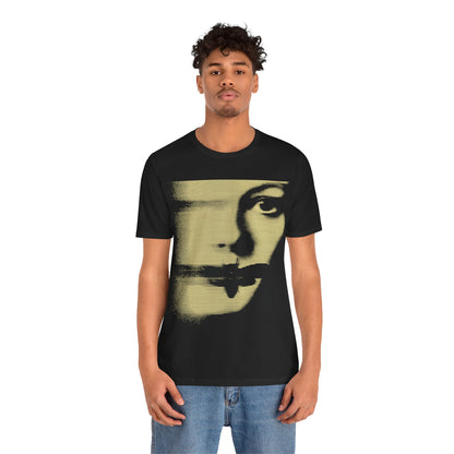 Silence of the Lambs (Large Graphic with Vintage Line Print Effect/Jodie Foster Shirt)