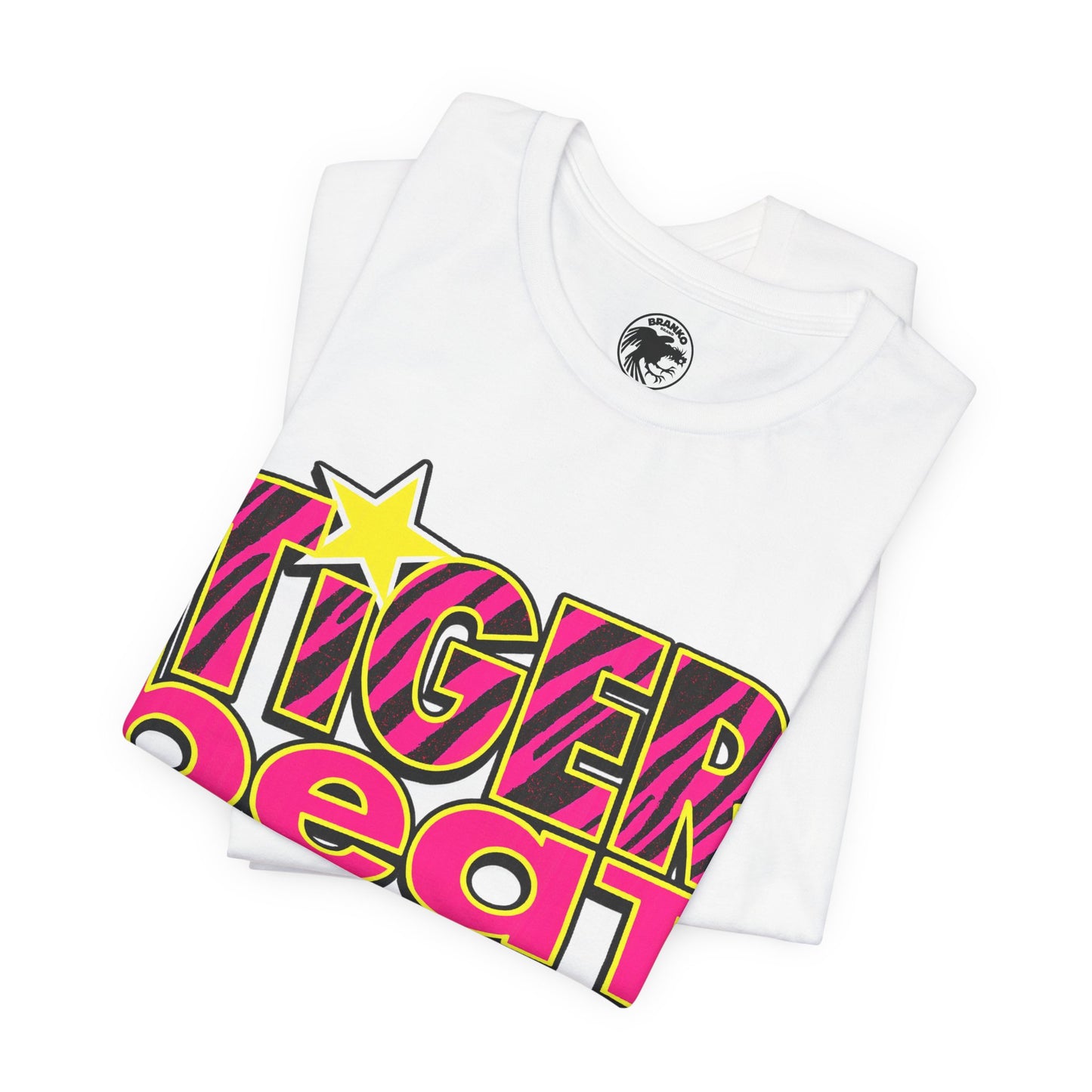 Tiger Beat (Replica Promo Shirt/80's and 90's Oversized Logo)