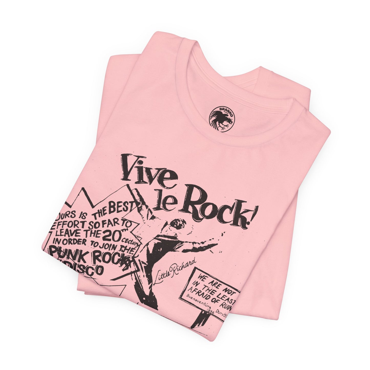 VIVE LE ROCK (Sex Pistols/Vivienne Westwood SEX shop/ McLaren Era Replica Shirt/SEX)