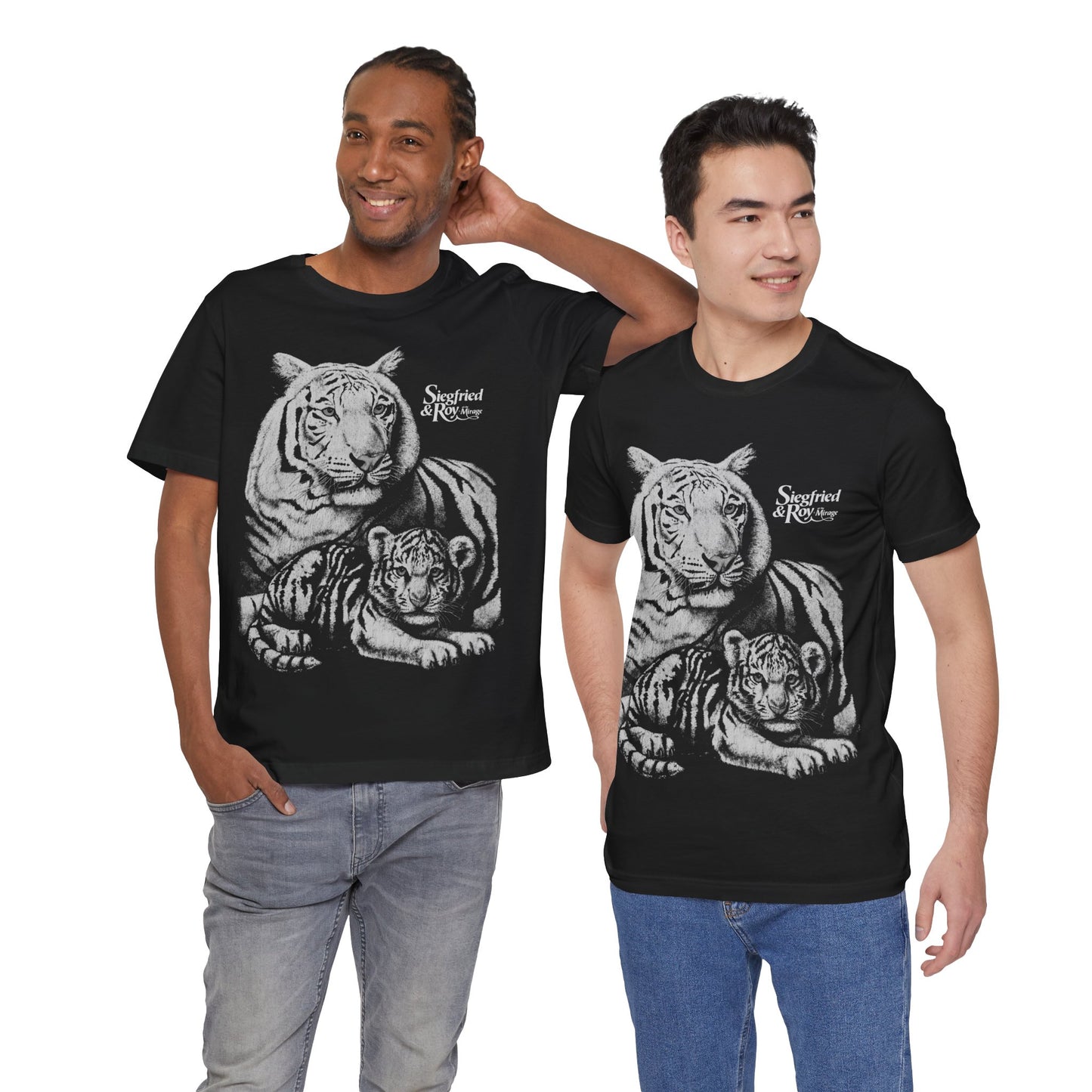 Siegfried & Roy (Replica Souvenir Tee/The Mirage, Las Vegas/1989–2003)