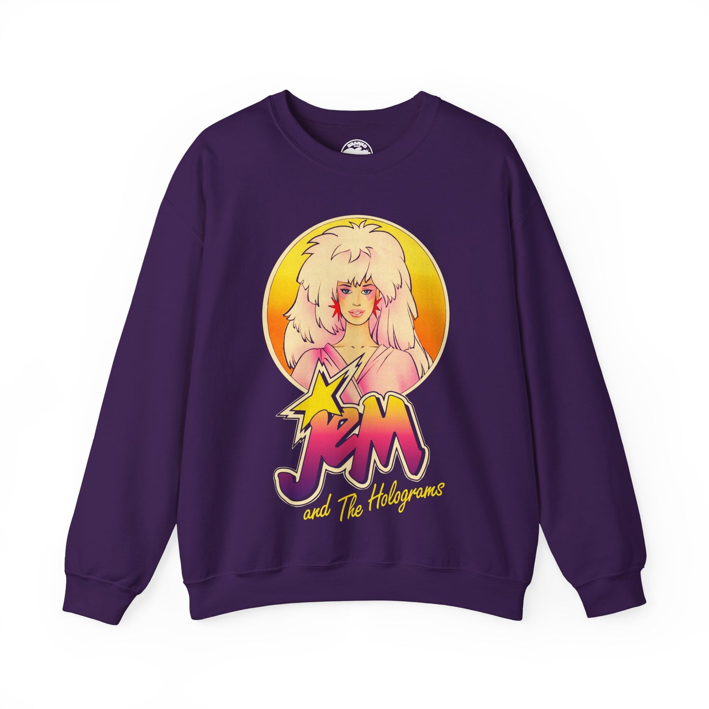 Jem and the Holograms (Oversized Graphic with Vintage Print Effect)