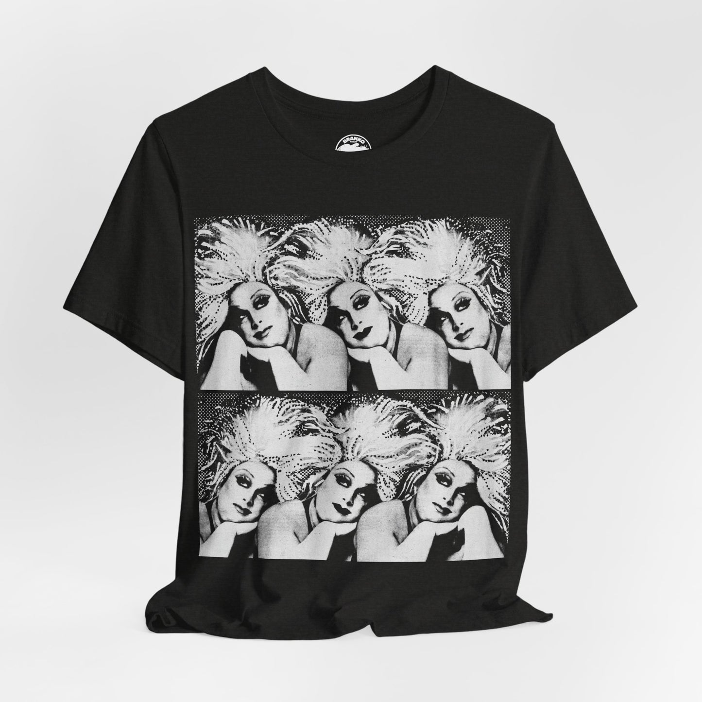 Divine (Oversized Graphic with Vintage Print Effect/Divine T-Shirt)