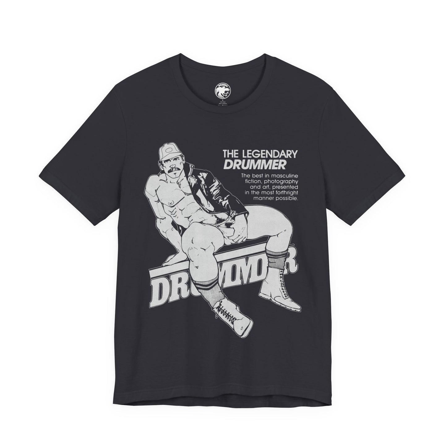 Drummer Magazine (Early 80's Replica Promo Tee)