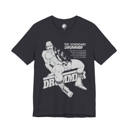 Drummer Magazine (Early 80's Replica Promo Tee)