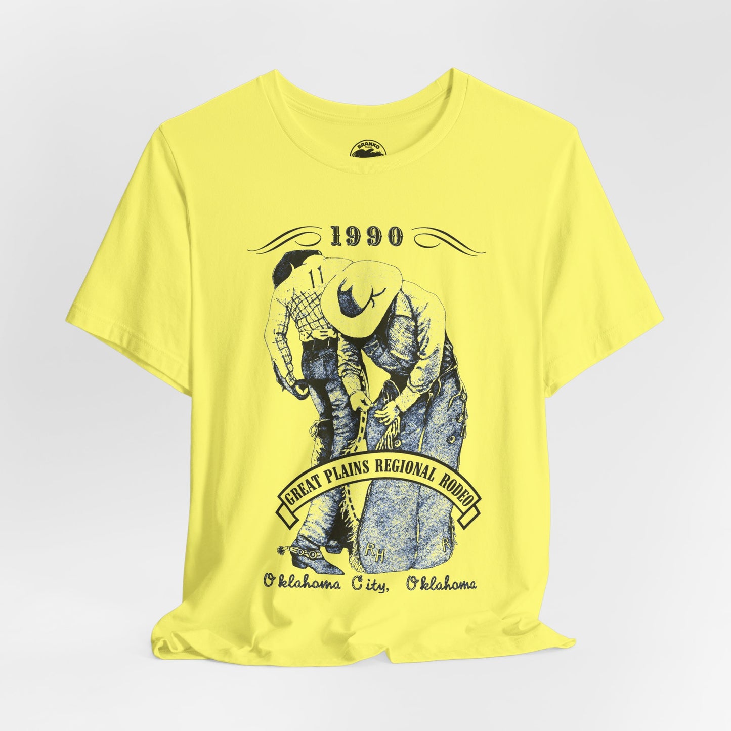 Great Plains Regional Gay Rodeo (Replica 1990 Souvenir Tee/Oklahoma)