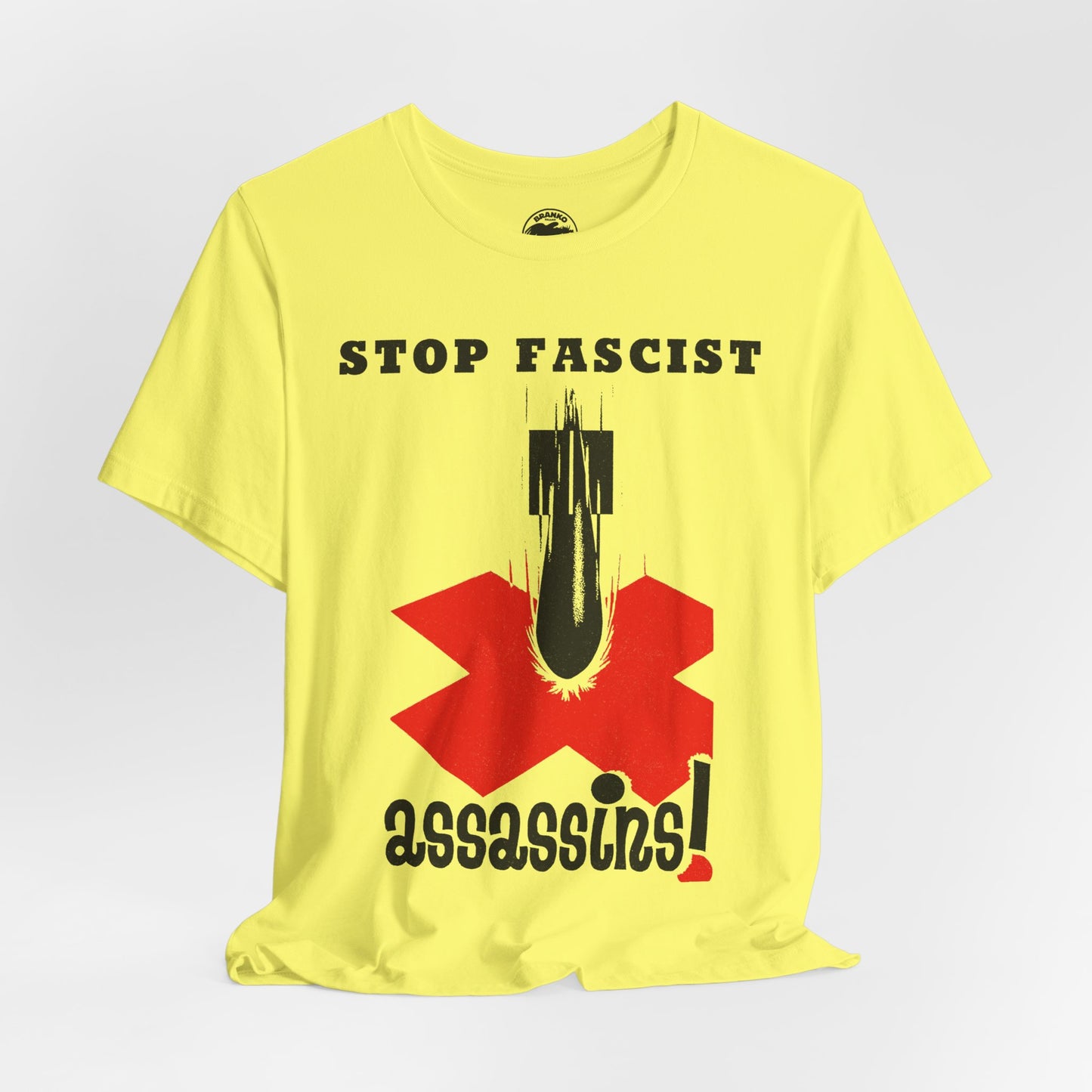 Stop Fascist Assassins! (World War II Anti-Fascist Poster)