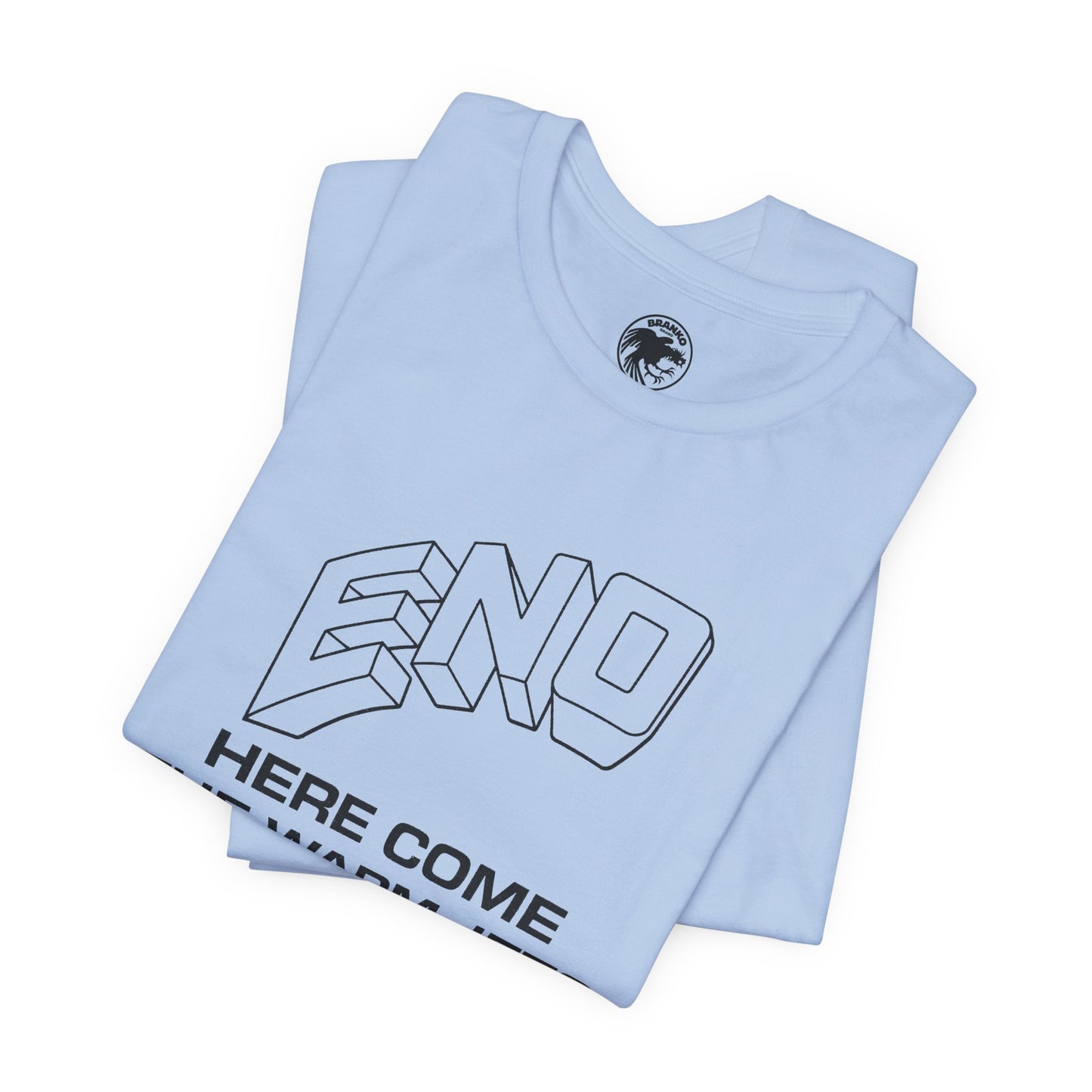 Brian Eno (Replica Early 70's Here Come the Warm Jets Promo Shirt/Eno Warm Jets)