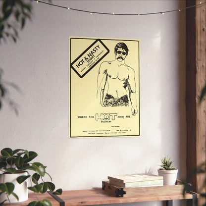 Hot Delivery Poster (Denver Private Glory Hole Club/70's and 80's)