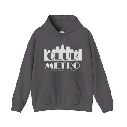 Club Metro Hoodie (St. Paul Gay Club/90's to 2010's/Twin Cities Gay Club)