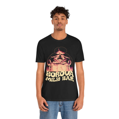 Korova Milk Bar (A Clockwork Orange Droog Bar/Fictional Promo Shirt)