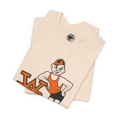 West Philadelphia High School Speedboy (Vintage 50's Mascot/Vintage Philadelphia)