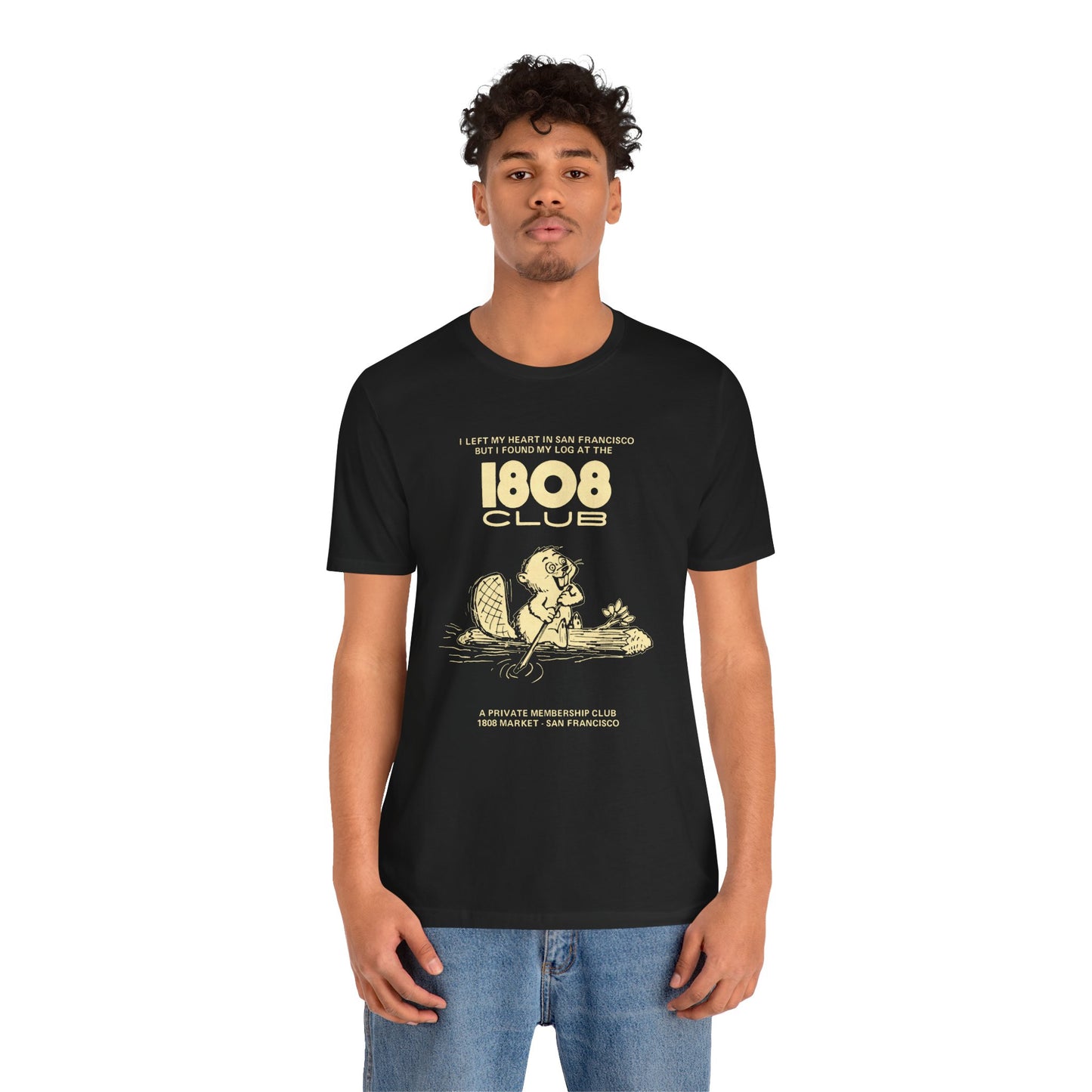 1808 Club (San Francisco Private Gay Sex Club/70's to 90's/Replica Promo Shirt)