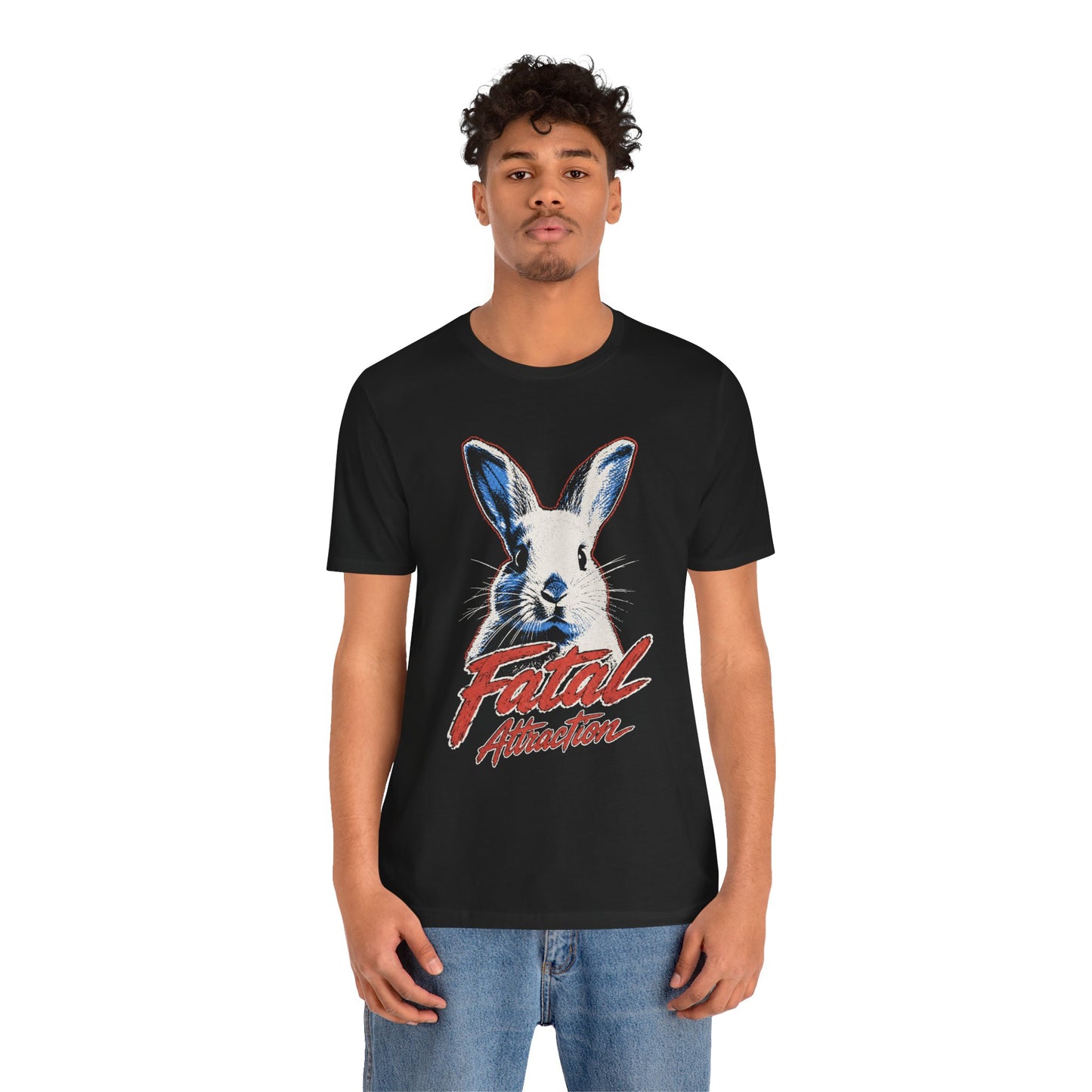 Fatal Attraction Bunny Tee (1987 Thriller/Glenn Close/Michael Douglas)
