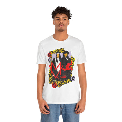 Milli Vanilli (Replica Promo T-Shirt/1988/Rob and Fab/Girl You Know It's True)