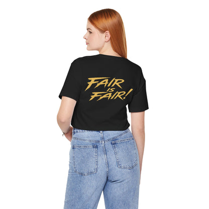 The Legend of Billie Jean Fair is Fair! (Graphic on Front and Slogan Back/Helen Slater/1985)