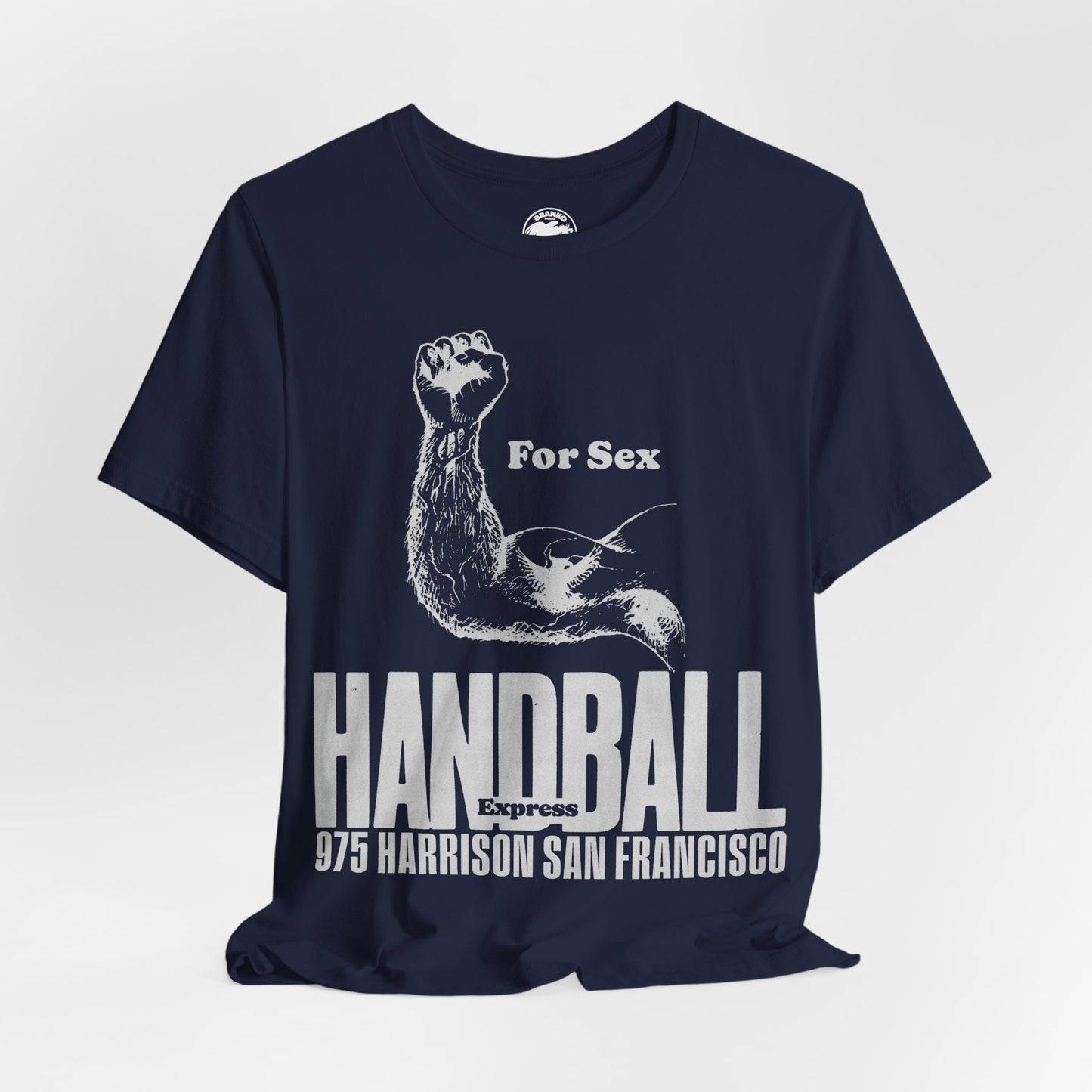 Handball Express Logo (San Francisco Gay Bathhouse and Sex Club/70's and 80's)