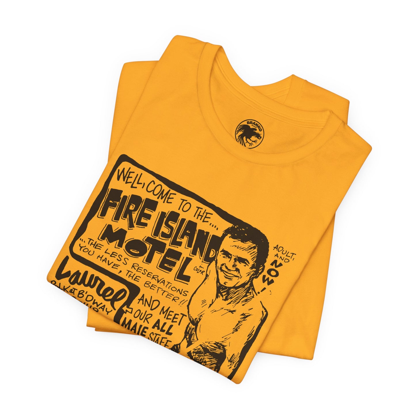 Fire Island Motel/Laurel Gay Theater (70's Gay Porno Ad for Laurel Gay Theater in San Francisco)