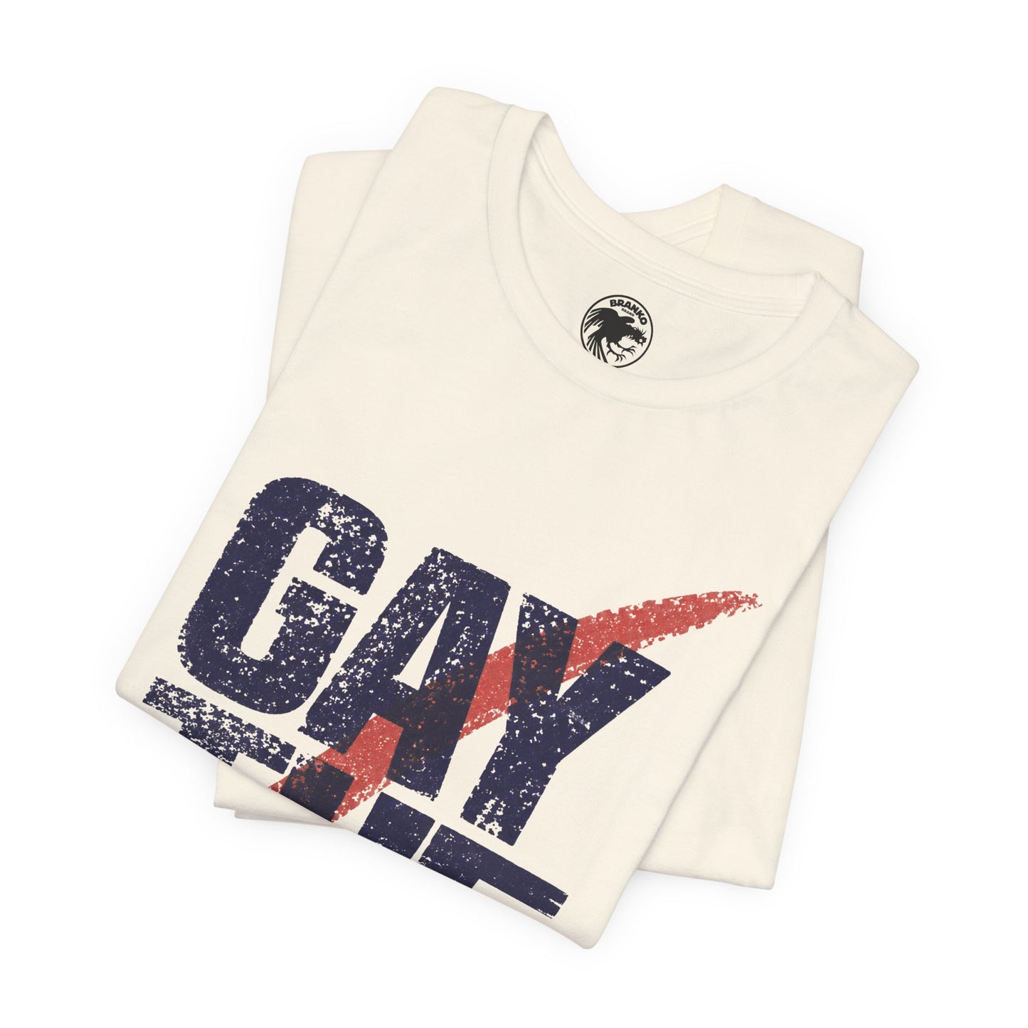 Gay the Vote (90's Rock the Vote Logo Reimagined)