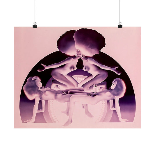 Korova Milkbar Graphic (A Clockwork Orange Reprint Poster)