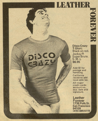 Disco Crazy (Replica 70's Mail Order Tee)