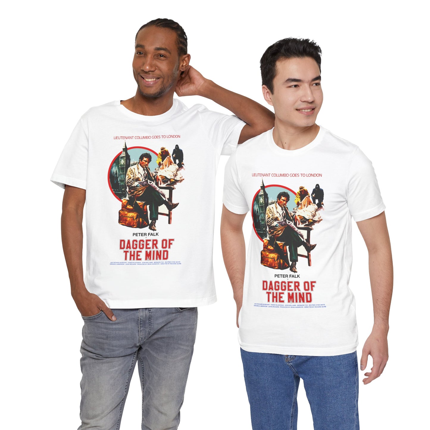 Columbo Dagger of the Mind (Promo Poster/Peter Falk Columbo Shirt)