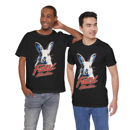 Fatal Attraction Bunny Tee (1987 Thriller/Glenn Close/Michael Douglas)