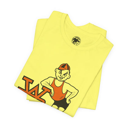 West Philadelphia High School Speedboy (Vintage 50's Mascot/Vintage Philadelphia)