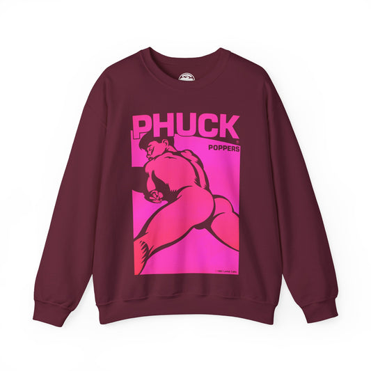 PHUCK Poppers Sweatshirt (1982 Poppers Ad/Gay Poppers Shirt)