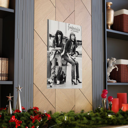 Johnny Thunders and David Johansen (New York Dolls Poster)