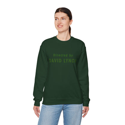 Directed by David Lynch Sweatshirt (Twin Peaks Font/David Lynch Shirt)
