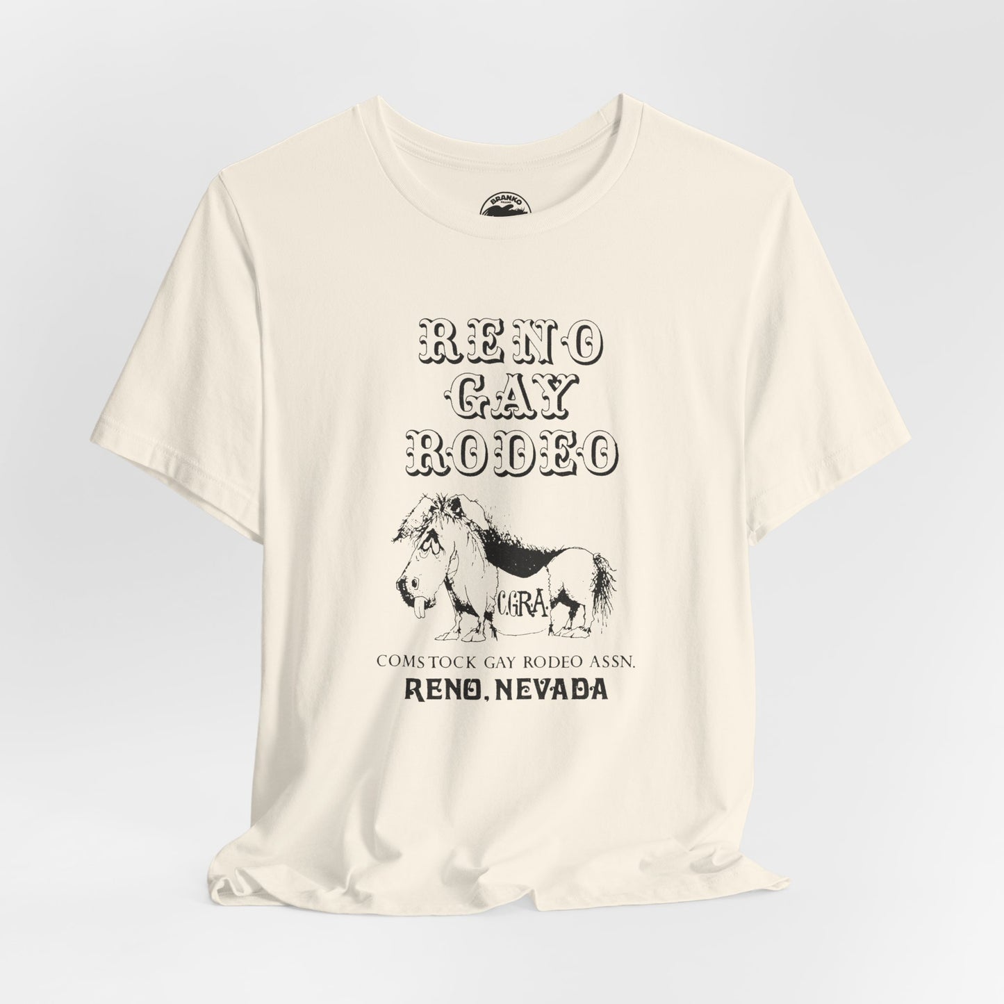 Reno Gay Rodeo (Replica Souvenir Tee/1980s)