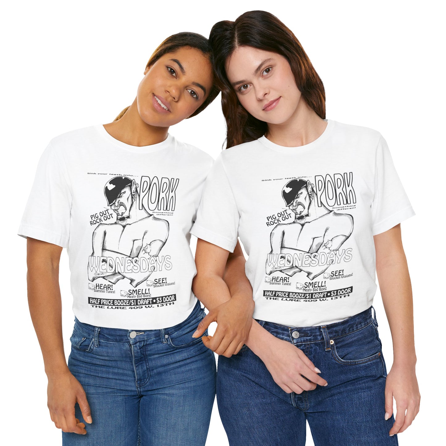 Pork (Flyer for Wednesday Nights at The Lure in New York City/Gay Leather Bar)