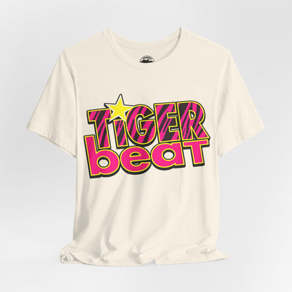 Tiger Beat (Replica Promo Shirt/80's and 90's Oversized Logo)