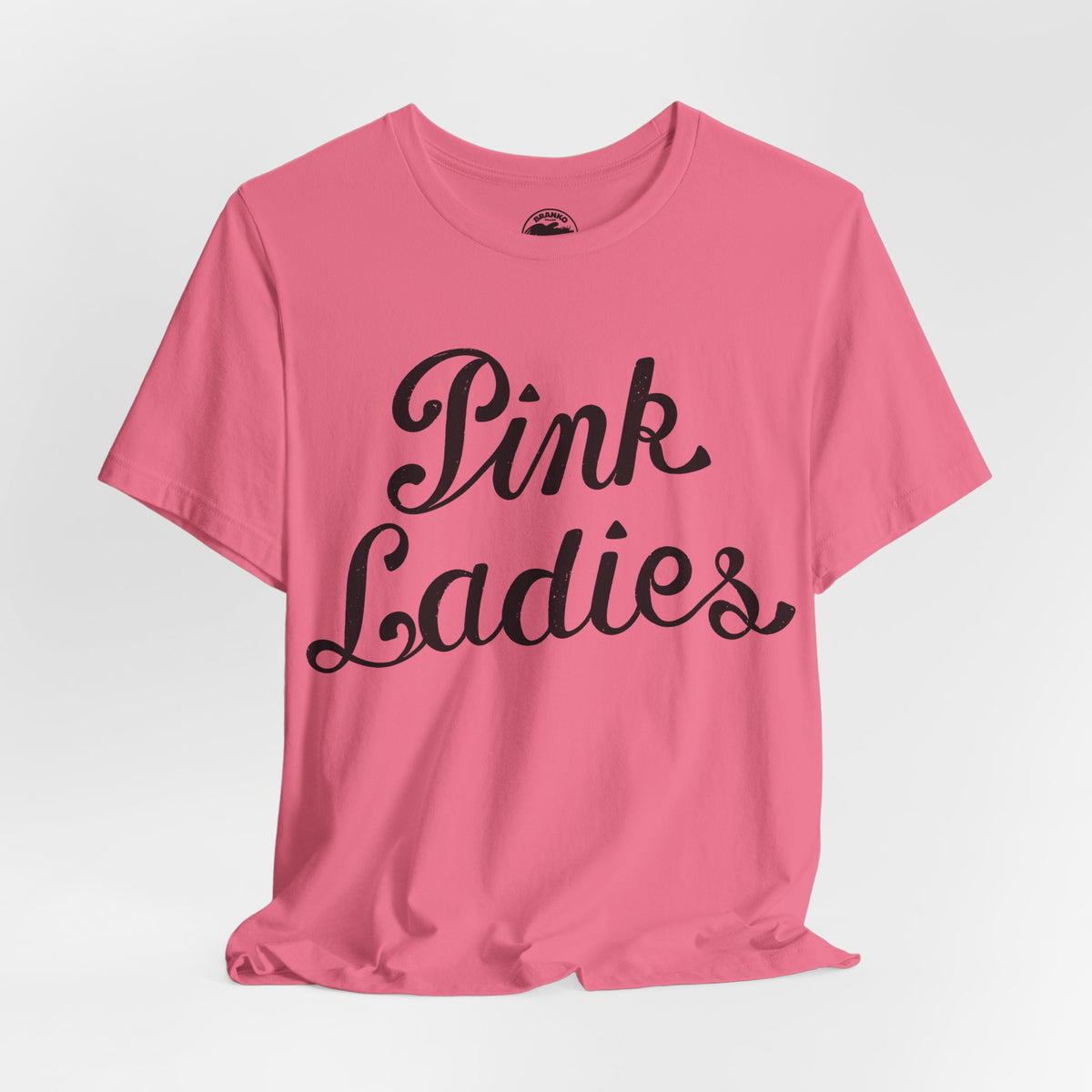 Pink Ladies (Grease Jacket Logo with Vintage Print Effect)