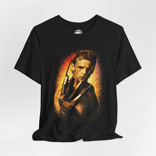 Jesse Walsh Tribute Tee (A Nightmare on Elm Street 2 Graphic with Vintage Print Effect/Mark Patton)