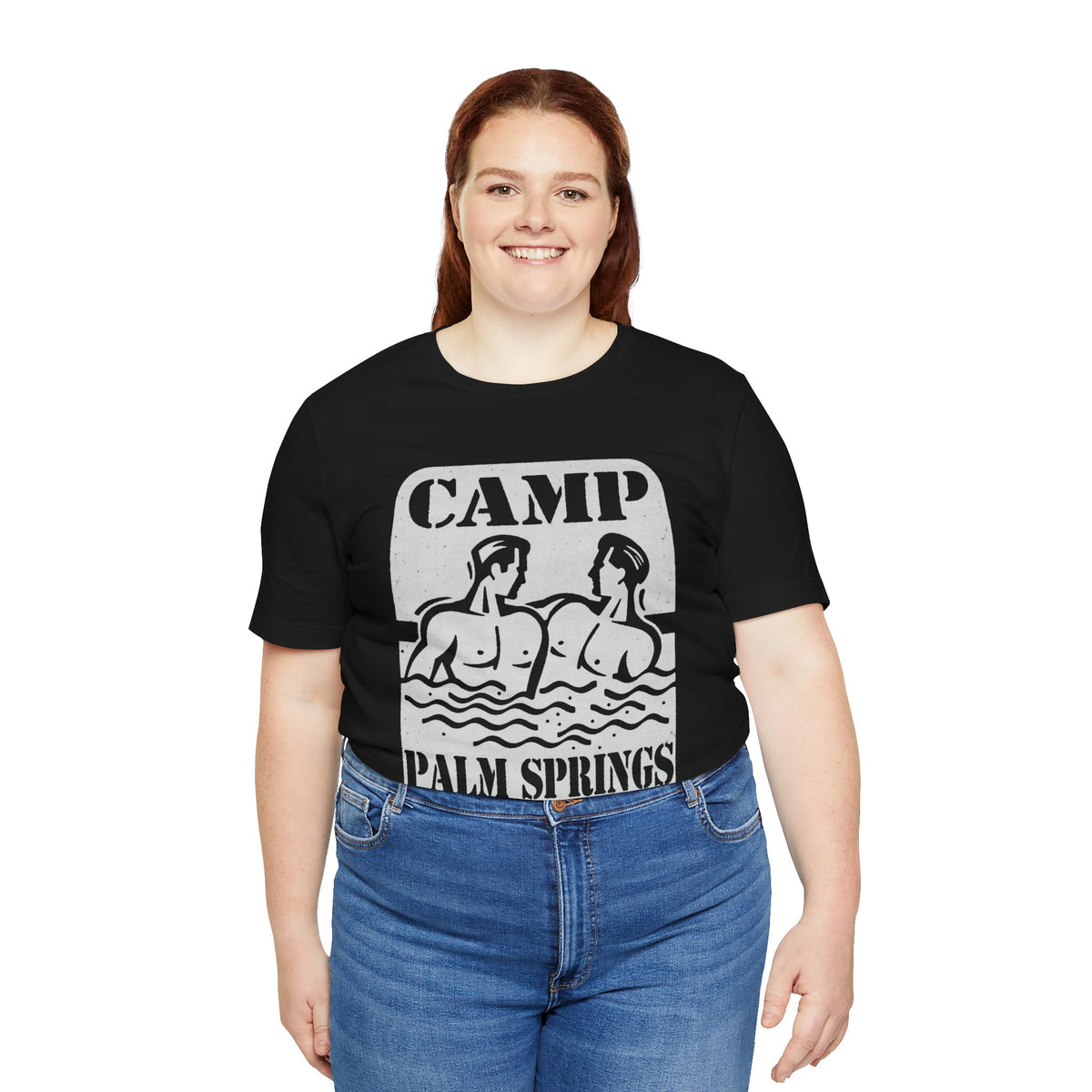 Camp Palm Springs (Palm Springs Gay Resort/Replica 90's Souvenir Shirt)