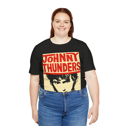 Johnny Thunders (Oversized Graphic with Vintage Print Effect)