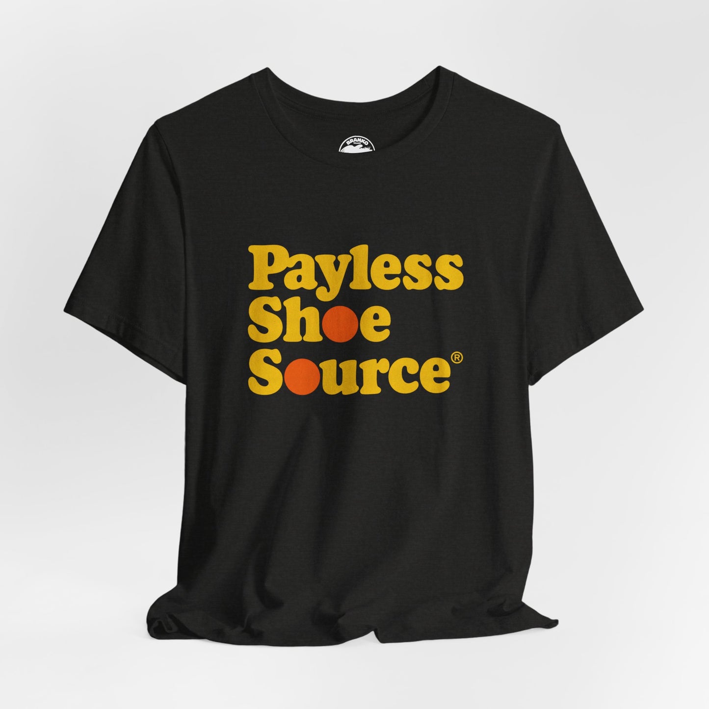 Payless Shoe Source (Replica 80's Promo Shirt with Vintage Print Effect)