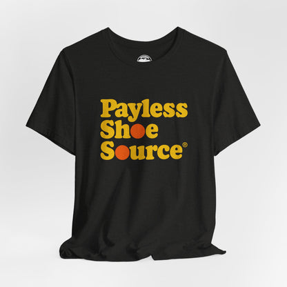 Payless Shoe Source (Replica 80's Promo Shirt with Vintage Print Effect)